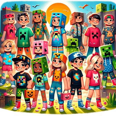 Minecraft Barnkläder: Ett Äventyr i Vardagen