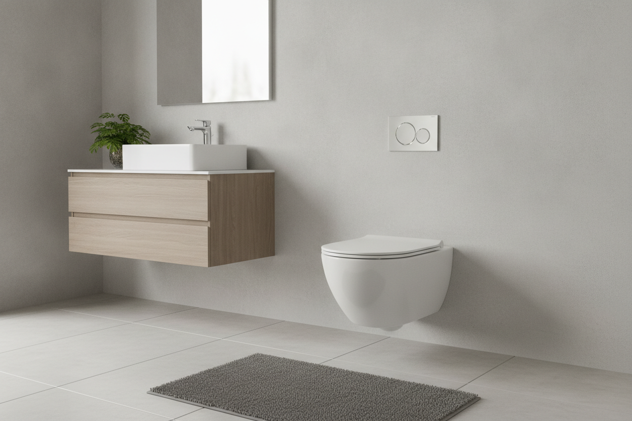Guide: Sådan vælger du det bedste væghængt toilet til dit badeværelse